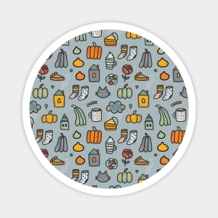 Cute Autumn Magnet